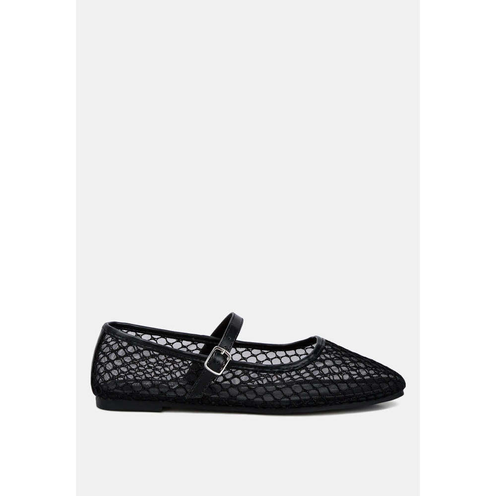 Averona Mesh Mary-Jane Flats